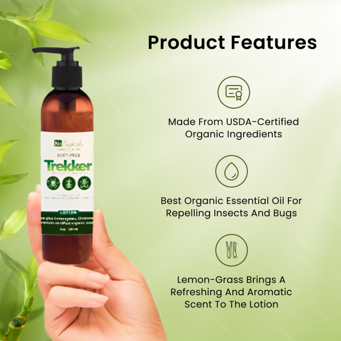 Trekker The All Natural Insect Lotion 4 oz.