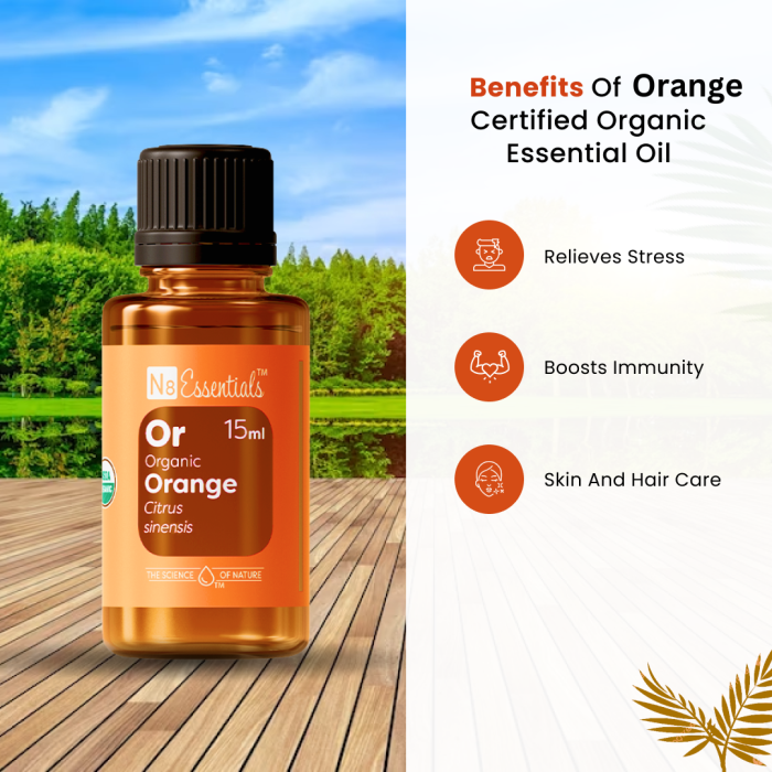 Orange Certified Organic Essential Oil