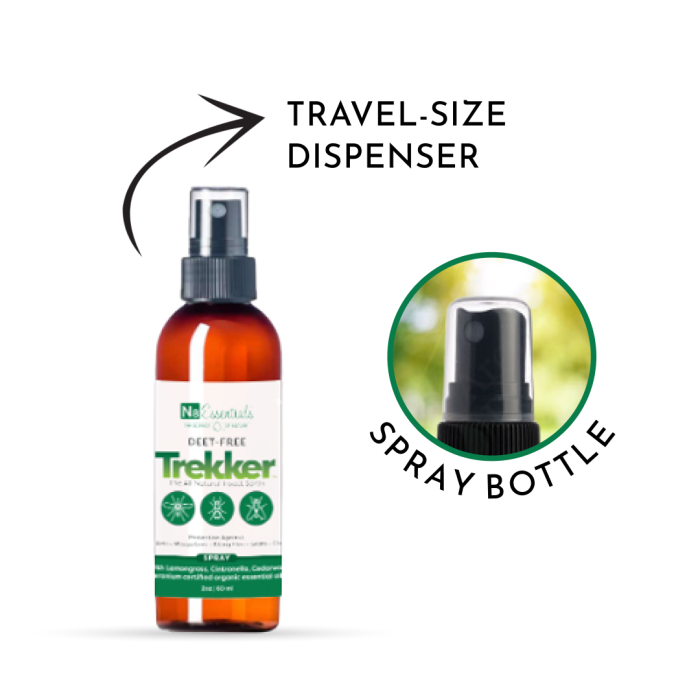 How to use Benifits of Trekker The All Natural Insect Spray 2 oz. Travel Size